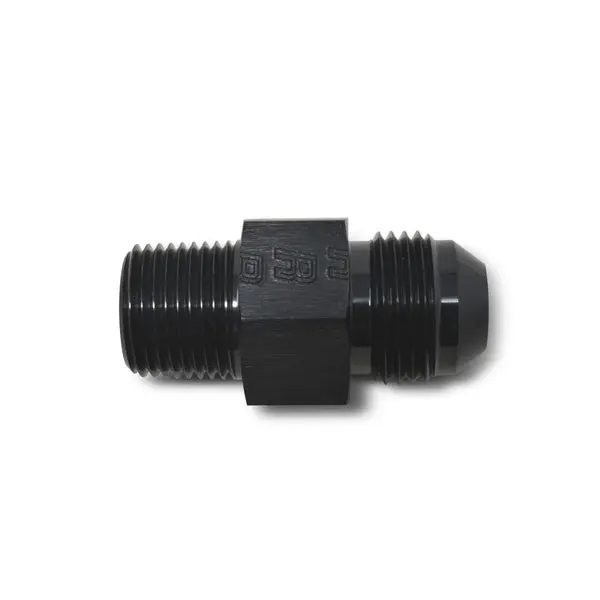 Russell - An-6 Flare To 3/8In Pipe Fuel Pressure Adapter With Black Finish 1