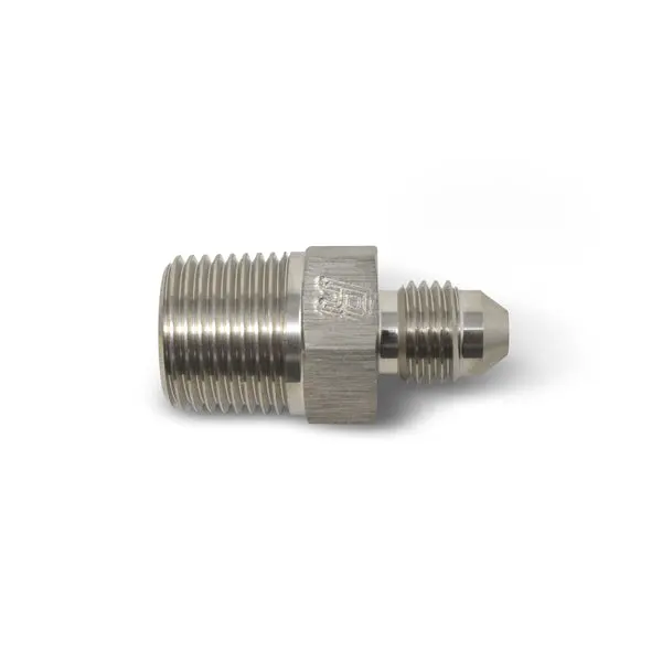 Russell - An-6 Straight Flare To 1/2In Pipe Adapter Fitting With Endura Finish 1
