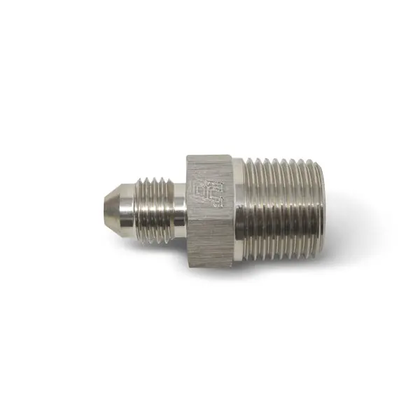 Russell - An-6 Straight Flare To 1/2In Pipe Adapter Fitting With Endura Finish 2