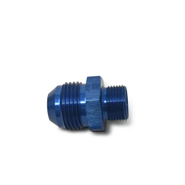 Russell - An-10 Flare To 20Mm X 1.5 Metric Adapter Fitting With Blue Finish 1