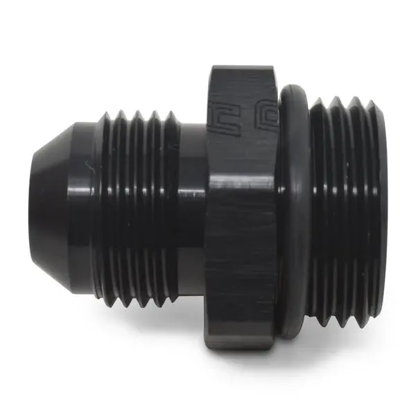 Russell - An-6 To An-10 Radius Port O-Ring Boss Adapter With Black Finish 1