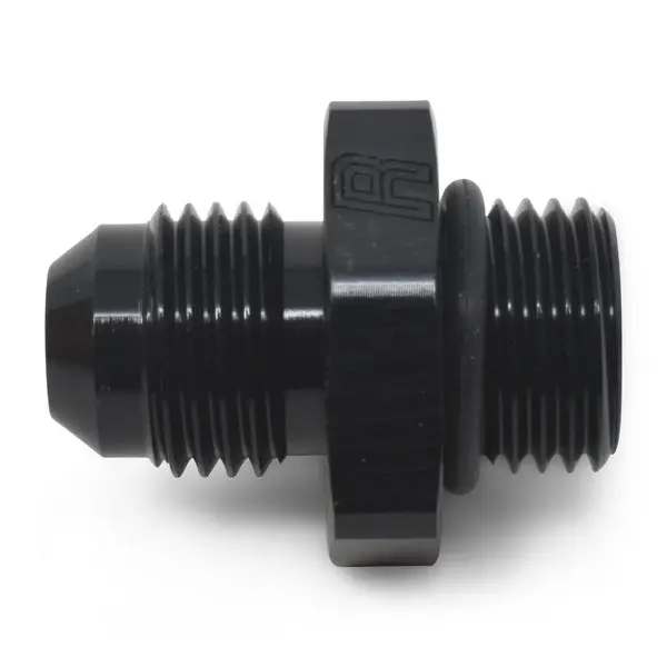Russell - An-12 To An-12 Radius Port O-Ring Boss Adapter With Black Finish 1