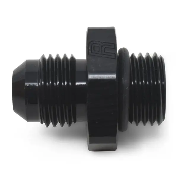 Russell - An-10 To An-8 Radius Port O-Ring Boss Adapter With Black Finish 1