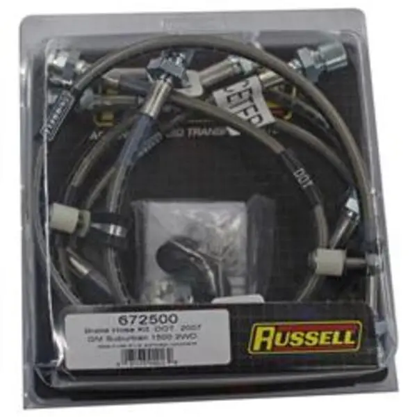 Russell - 2007-12 Gm Suburban, Tahoe, Yukon/Xl 2Wd/4Wd (Front Disc, Rear Disc) 6 Lines 1