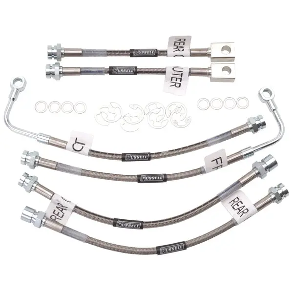 Russell - 1998-02 Chevy Camaro With Traction Control (Front Disc, Rear Disc) 6 Lines 1