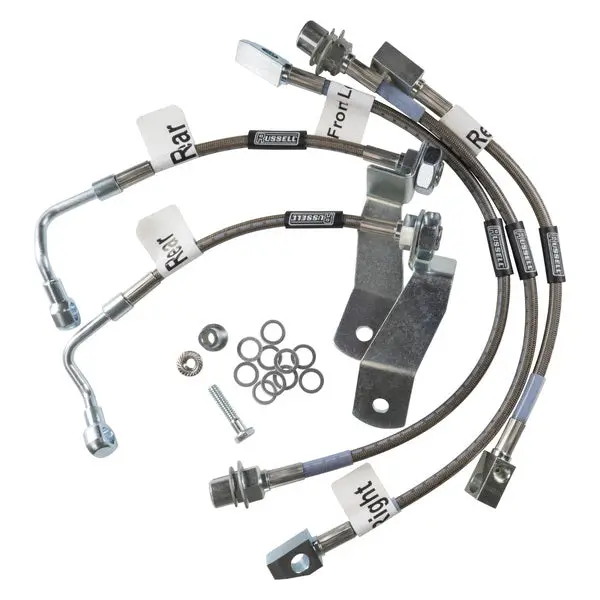 Russell - 1994-95 Ford Mustang Cobra (Front Disc, Rear Disc) 5 Lines 1
