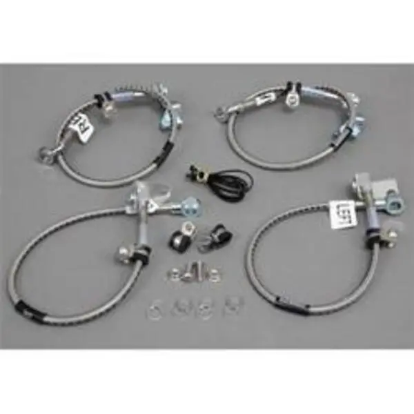 Russell - 1995-99 Dodge Neon (Front Disc, Rear Disc) 4 Lines 1