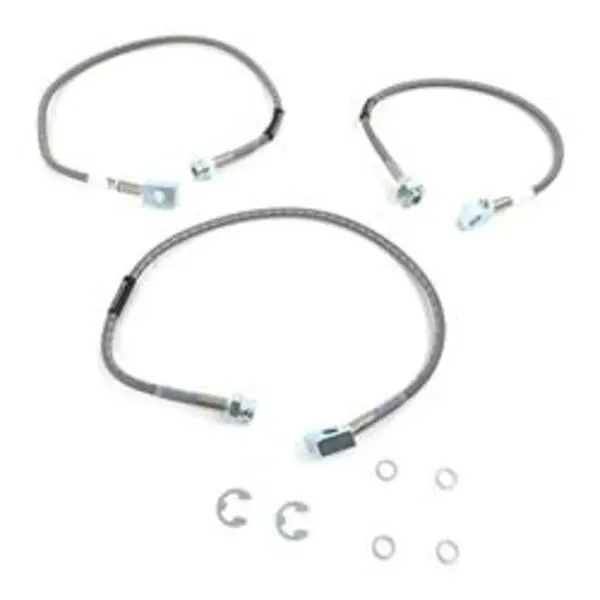 Russell - 1988-00 Gm K1500 Pickup With 4In Lift (Front Disc, Rear Drum) 3 Lines 1