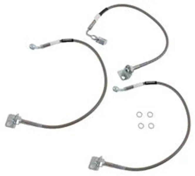 Russell - 1997-06 Jeep Wrangler Tj With 4-6In Lift (Front Disc, Rear Disc/Drum) 3 Lines 1