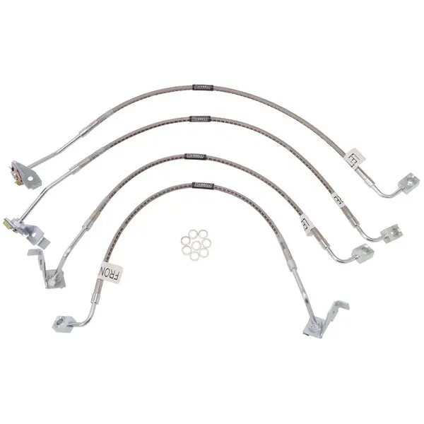 Russell - 2007-08 Jeep Jk With 6In Lift (Front Disc, Rear Disc) 4 Lines 1