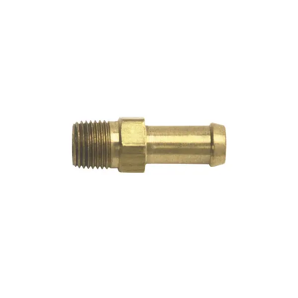 Russell - 1/8 Npt X 8Mm (5/16In) Hose Single Barb Edelbrock Manifold Brass Fitting 1