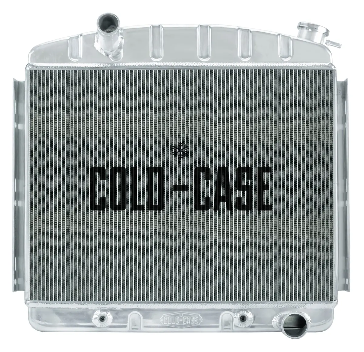 Cold Case - 1957 Tri-5 Chevy Aluminum Performance Radiator 6 Cylinder (Front Mount) 1