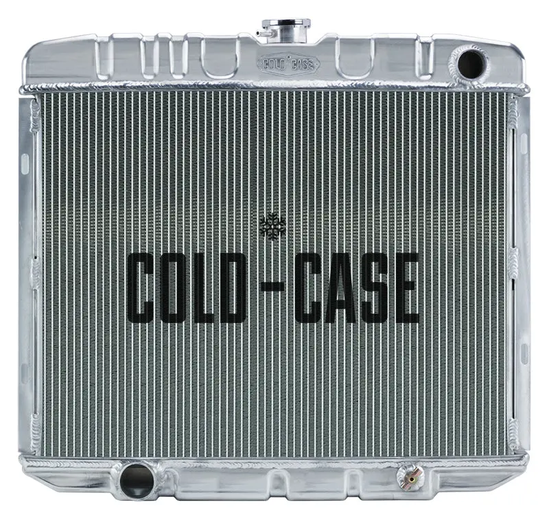 Cold Case - 1966-1967 Ford Fairlane Bb Manual Transmission Aluminum Performance Radiator 1