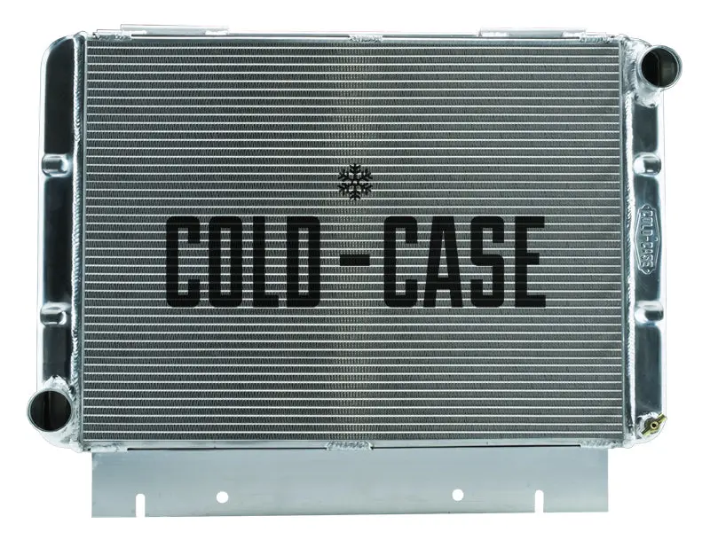 Cold Case - 1960-1963 Ford Galaxie Side Tank Aluminum Performance Radiator - Manual Transmission 1