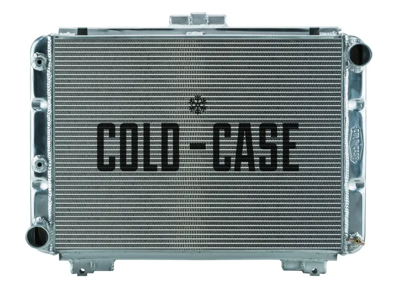 Cold Case - 1964 Ford Galaxie Side Tank Aluminum Performance Radiator - Automatic Transmission 1