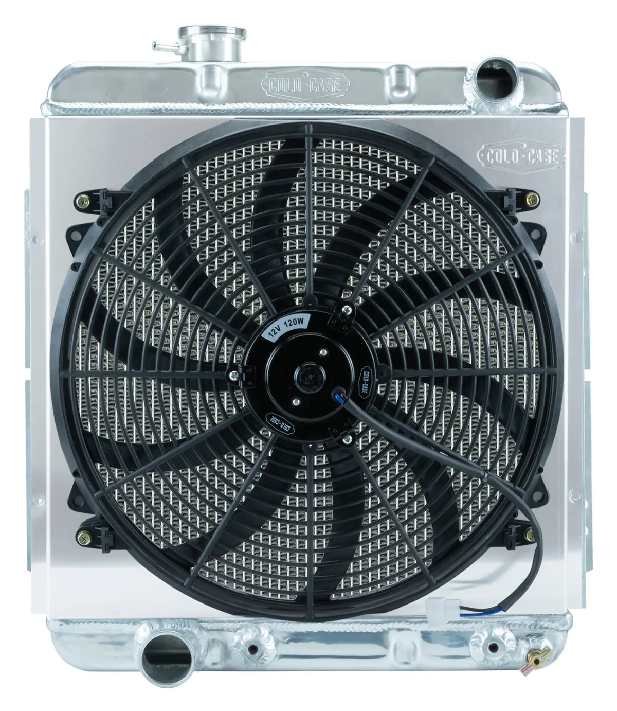 Cold Case - Ford Mustang Aluminum Radiator And 16In. Fan Kit 1964-1966 Ford Mustang 5.0 Auto 1