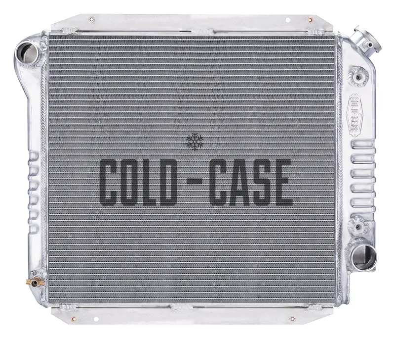 Cold Case - 1966-1977 Ford Bronco With Thin Core Aluminum Performance Radiator 1