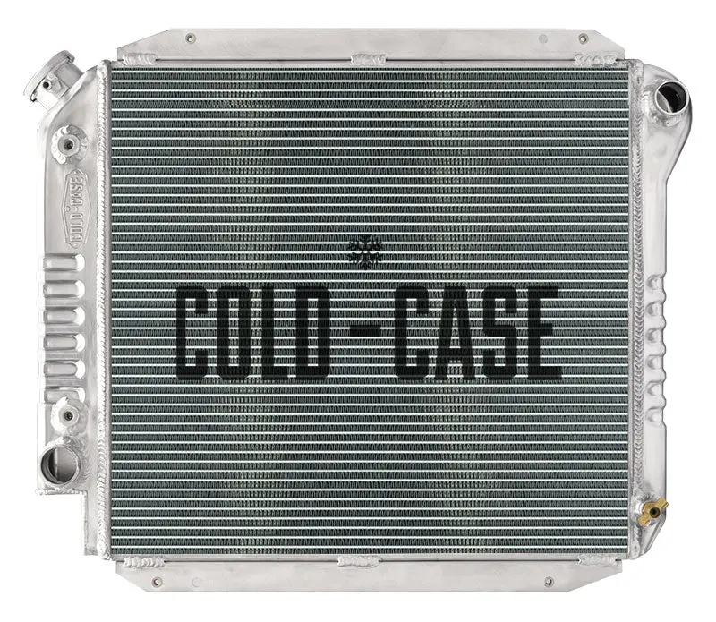 Cold Case - 1966-1977 Ford Bronco With Late Model V8 Automatic Transmission Performance Aluminum Radiator 1