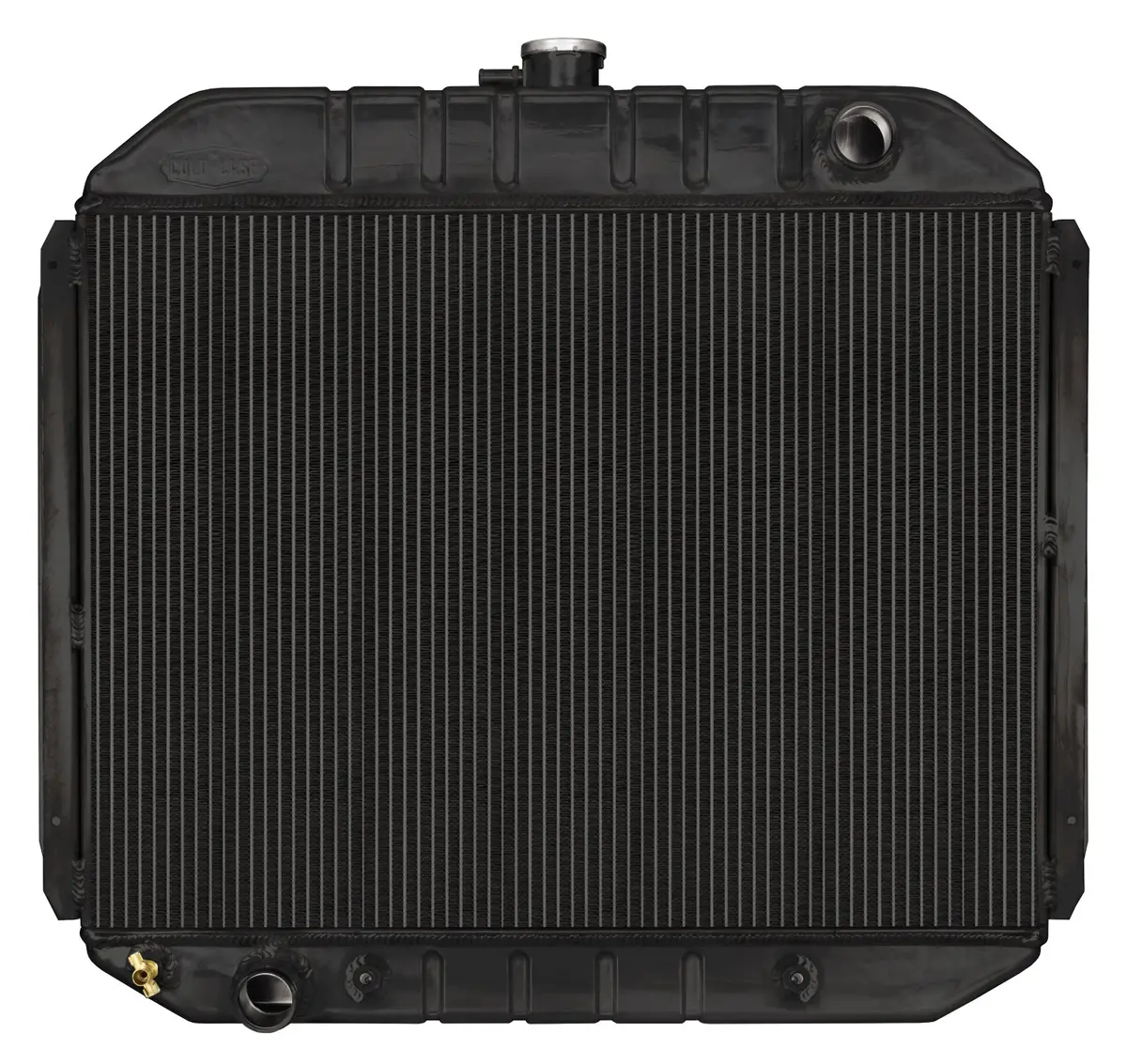 Cold Case - 1966-1979 Ford Truck Bronco Aluminum Radiator Black Night Rider Series 1