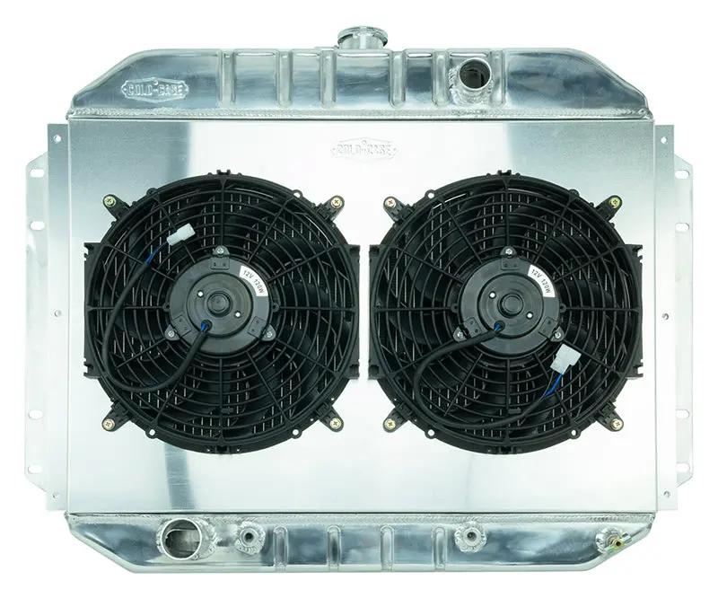 Cold Case - 1961-1964 Ford F-100 Aluminum Performance Radiator And Dual 12In. Fan Kit 1