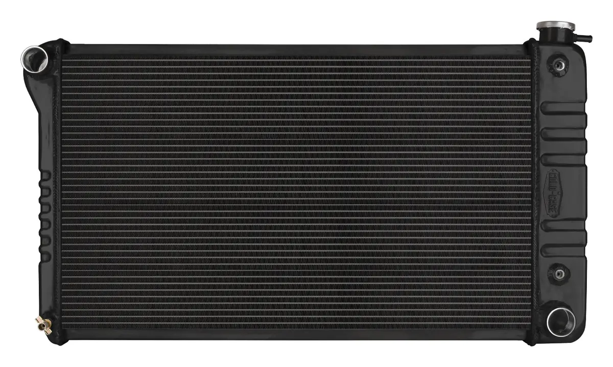 Cold Case - 1966-1971 Oldsmobile 442 Aluminum Performance Radiator Black Night Rider Series 1