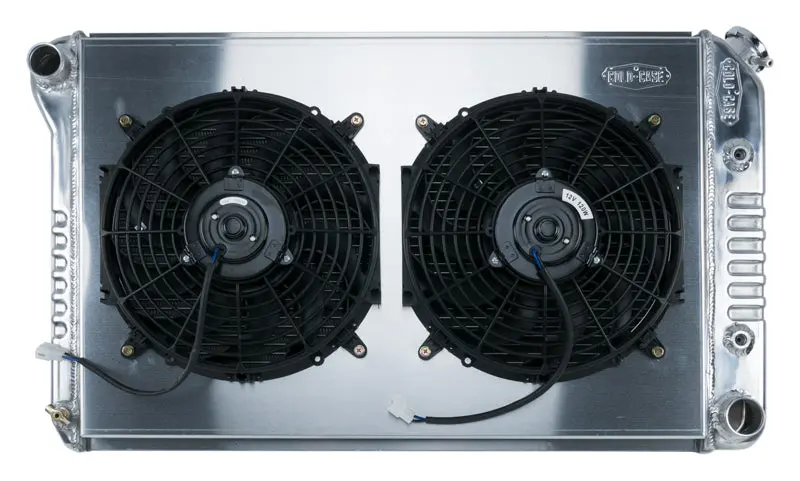 Cold Case - 1980-1987 G-Body Aluminum Performance Radiator Dual Fan Kit 1