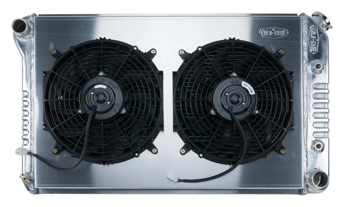 Cold Case - 1978-1988 Gm G-Body Aluminum Radiator And 12In. Dual Fan Kit - Automatic Transmission (Exc. Gn) 1