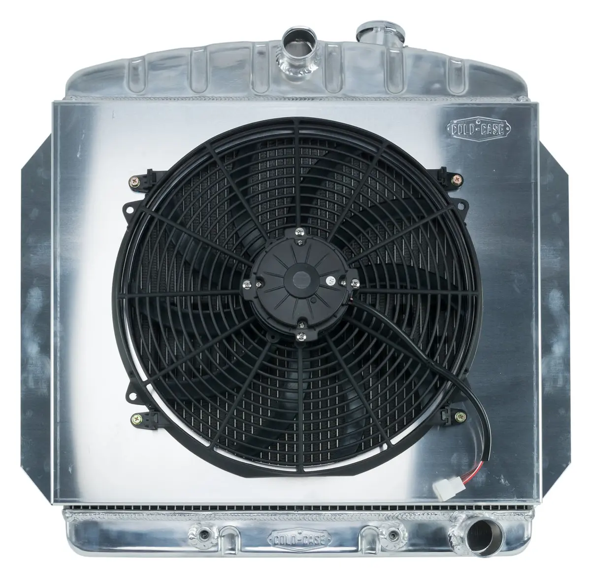Cold Case - 1960-1962 Chevy Truck C/K Series Aluminum Performance Radiator And 16In. Fan Kit 1