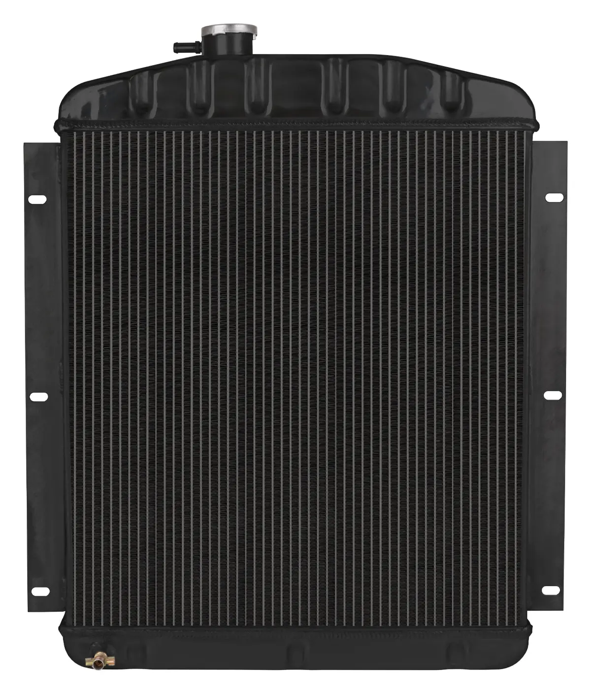 Cold Case - 1947-1954 Chevy Truck Aluminum Radiator Black Night Rider Series 2
