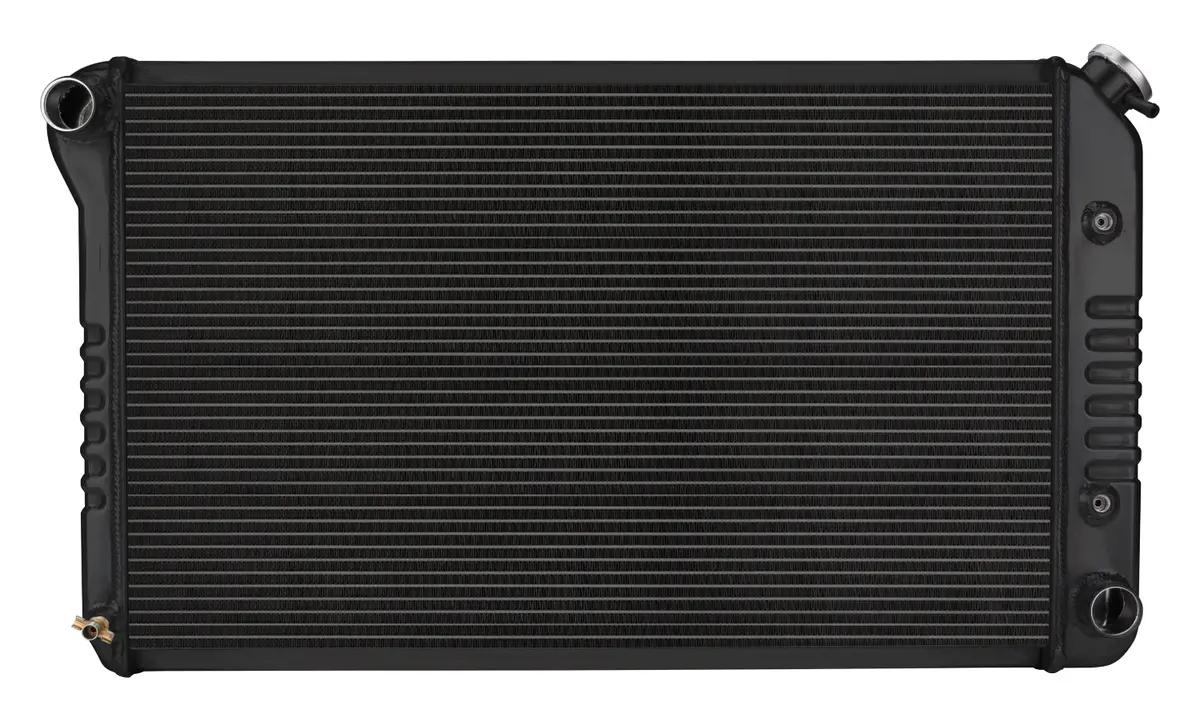 Cold Case - 1970-1981 Pontiac Firebird Radiator - Automatic Transmission - Aluminum Black Night Rider Series 1
