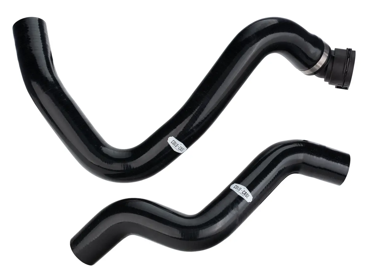 Cold Case - 2011-2014 Ford Mustang Gt And Fox Body Coyote Swap Silicone Radiator Hose Kit Black 1