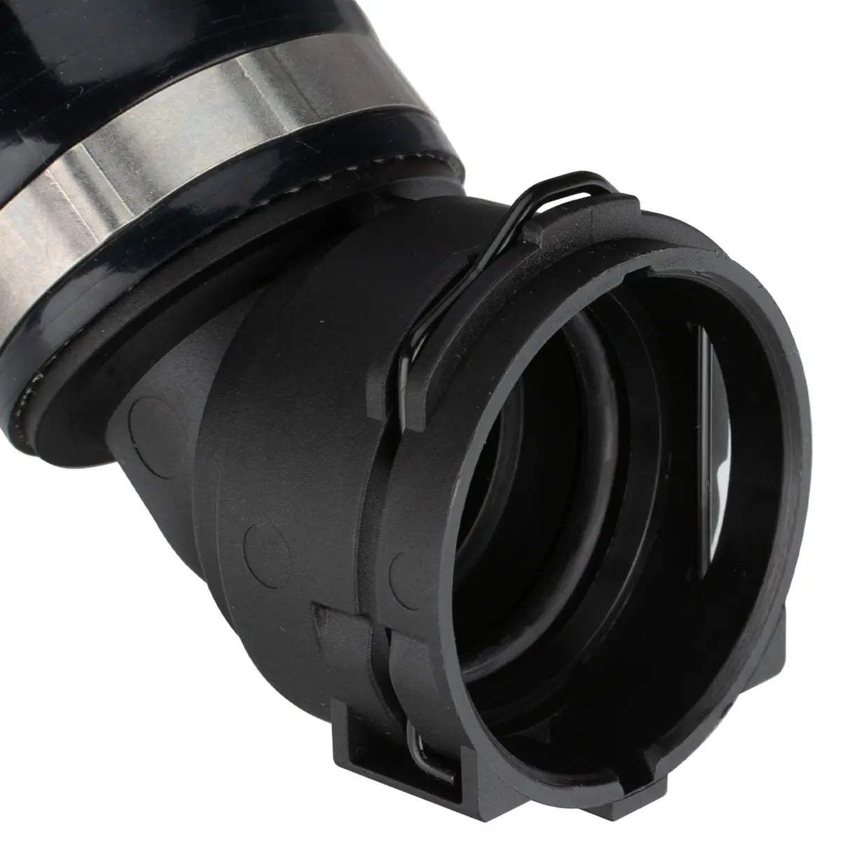 Cold Case - 2011-2014 Ford Mustang Gt And Fox Body Coyote Swap Silicone Radiator Hose Kit Black 2