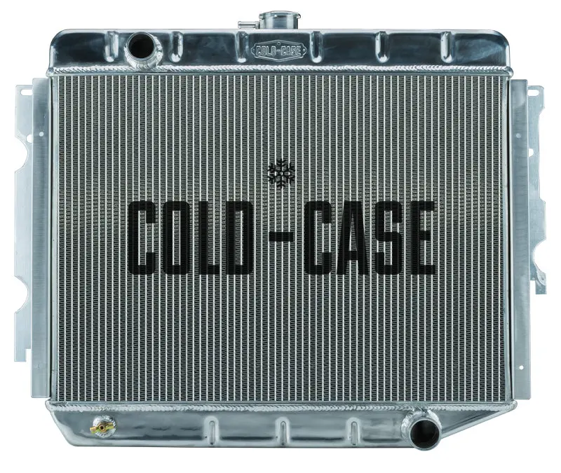 Cold Case - 1966-1974 A,B,C,E Body Ac Aluminum Performance Radiator - Manual Transmission 17X26in. 1
