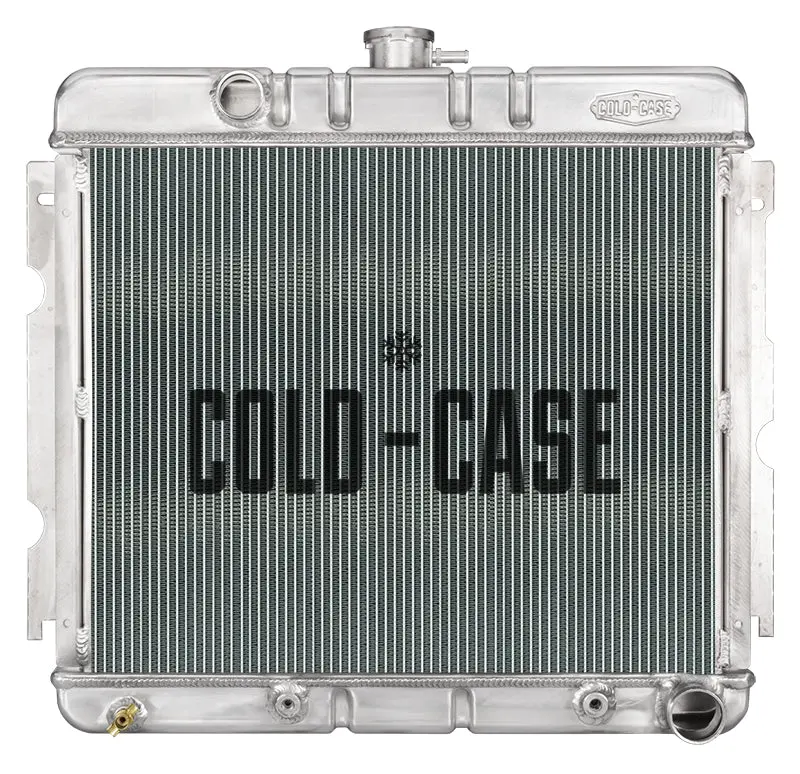 Cold Case - 1967-1969 Mopar A-Body Staggered Outlets Performance Radiator 1