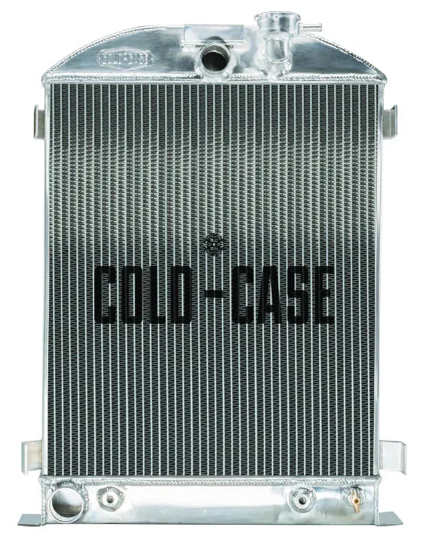 Cold Case - 1932 Highboy Ford Engine 27In. Aluminum Performance Radiator 1