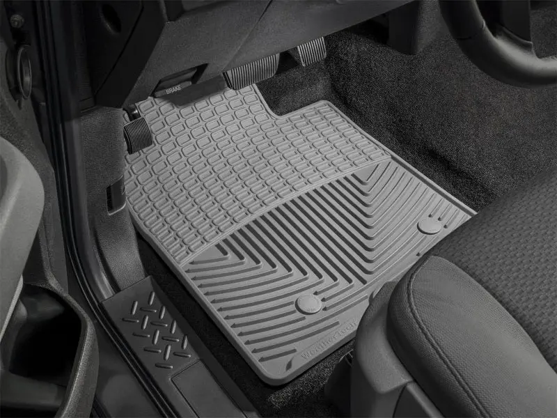 Weathertech 02-05 Dodge Ram 1500 Pickup Front Rubber Mats - Grey 1