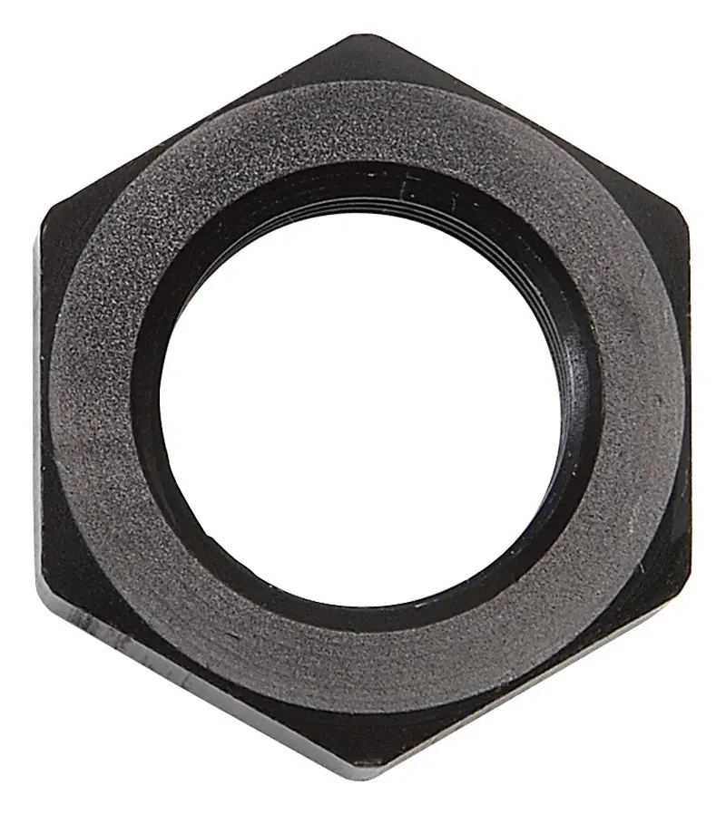 Russell Performance -8 An Bulkhead Nuts 3/4In -16 Thread Size (Black) 1