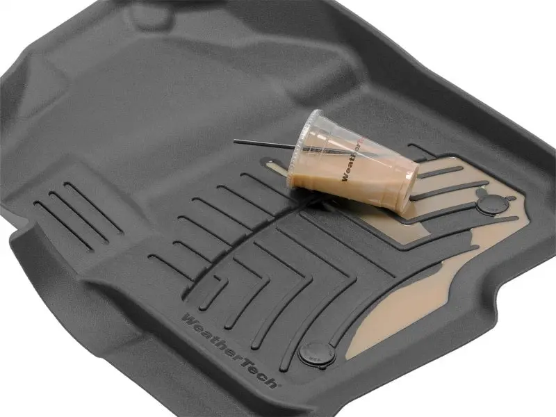 Weathertech 15 Ford F-150 (Supercrew And Supercab Only) Front And Rear Floorliners - Black 1