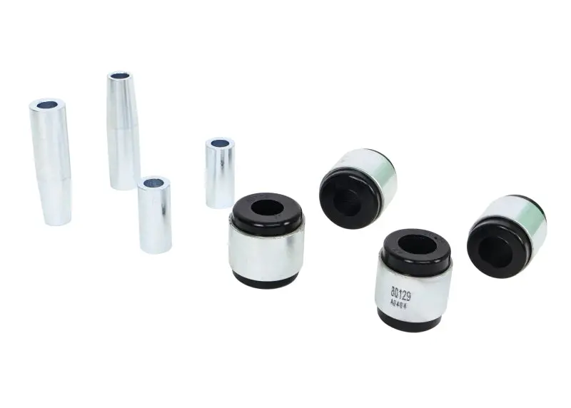 Whiteline 2021-2025 Ford Mustang Mach-E Rear Toe Control Arm Inner & Outer Bushing Kit 1