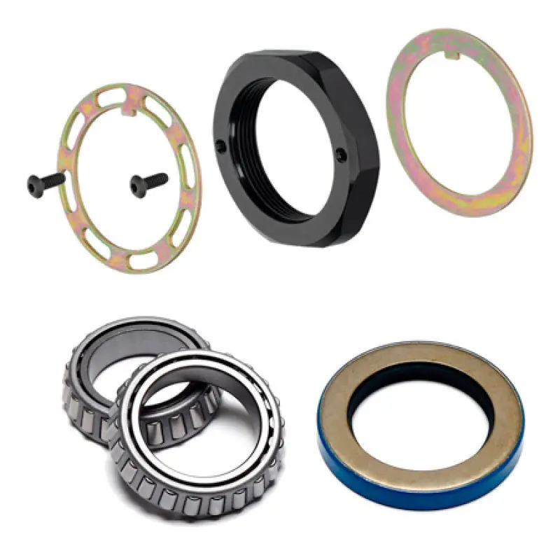 Wilwood Gm W5 1Ton Bearing Seal Locknut Kit W/ Spindle 1