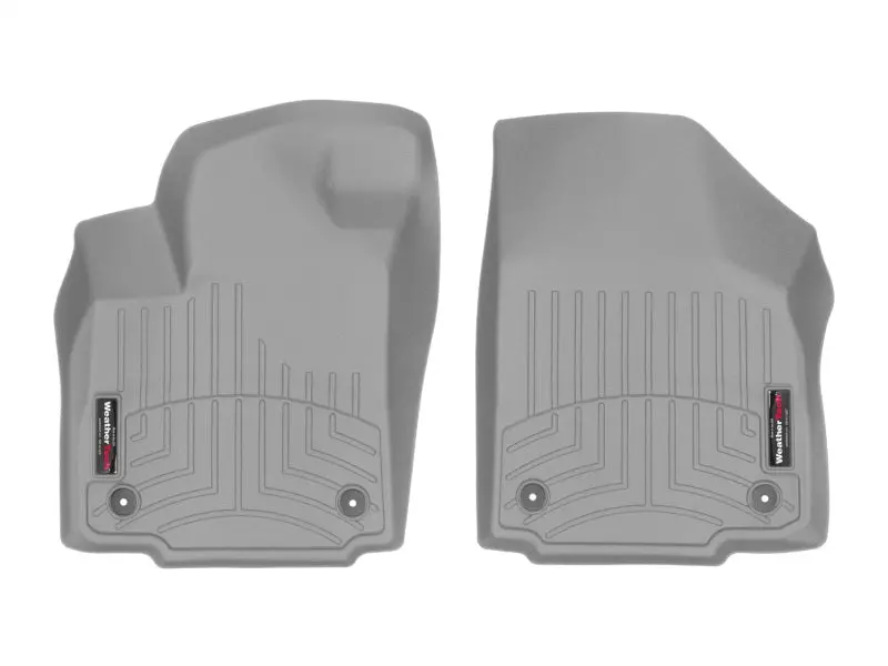 Weathertech 2019+ Chevrolet Silverado 1500 Crew Cab Front Floorliner - Grey 1