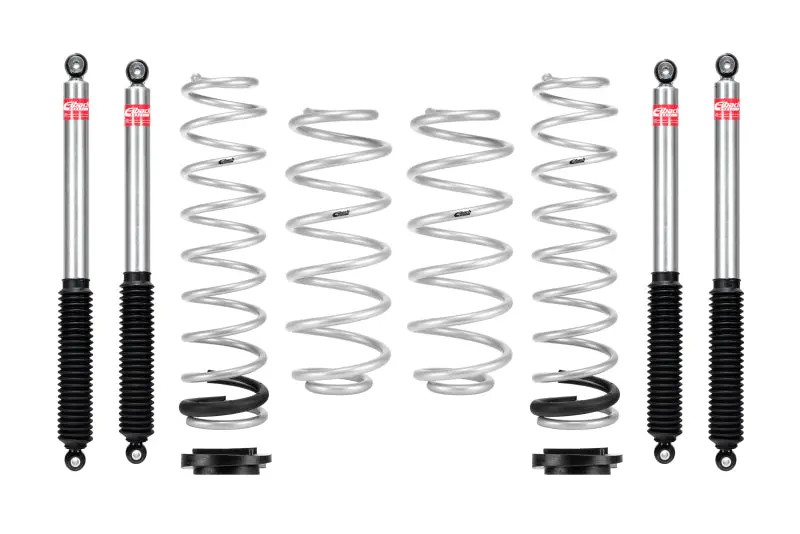 Eibach All-Terrain Lift Kit 18-19 Jeep Wrangler Rubicon Jl 4-Door Frt 2In Rr 2In 1