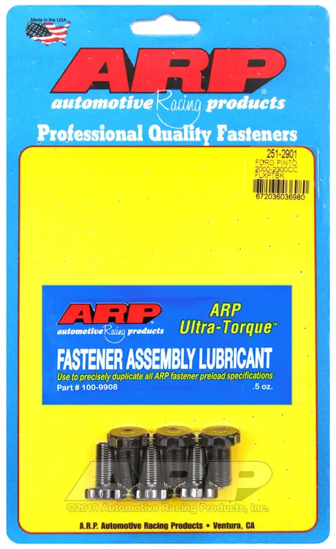 Arp Ford Pinto 2000-2300Cc Flexplate Bolt Kit 1