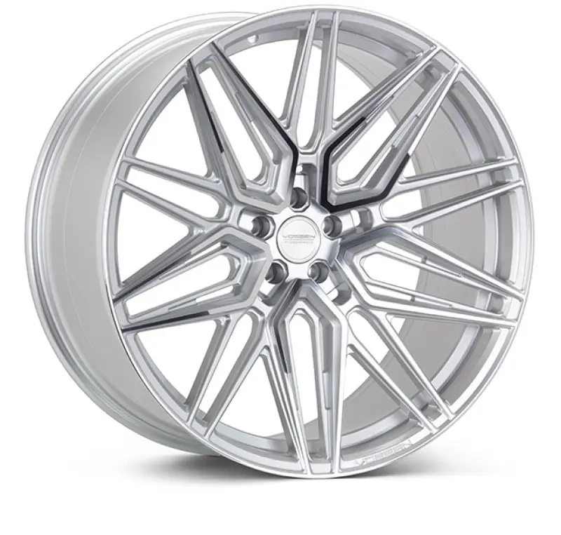 Vossen Hf-7 21X9.5 / 5X114.3 / Et35 / Deep Face / 64.1 - Silver Polished Wheel 1