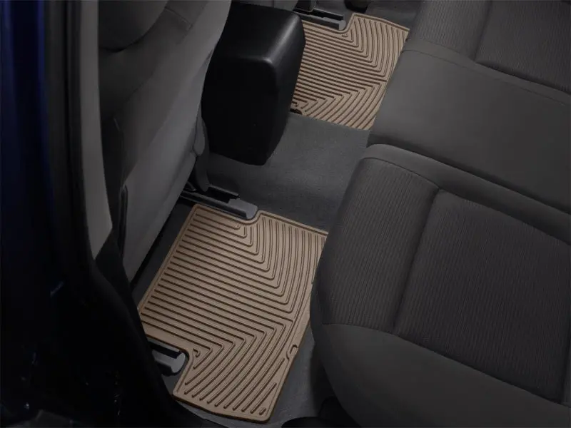 Weathertech 2002-2008 Dodge Ram 1500 Rear Rubber Mats - Tan 2