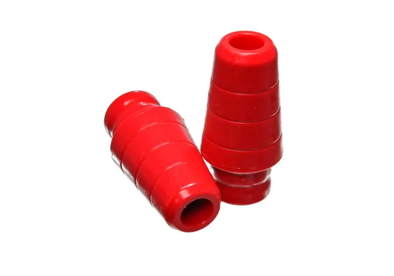 Energy Suspension 97-06 Jeep Wrangler Tj With 1 3/4 In Lift Red Front Bump Stop Set (Set Of 2) 1