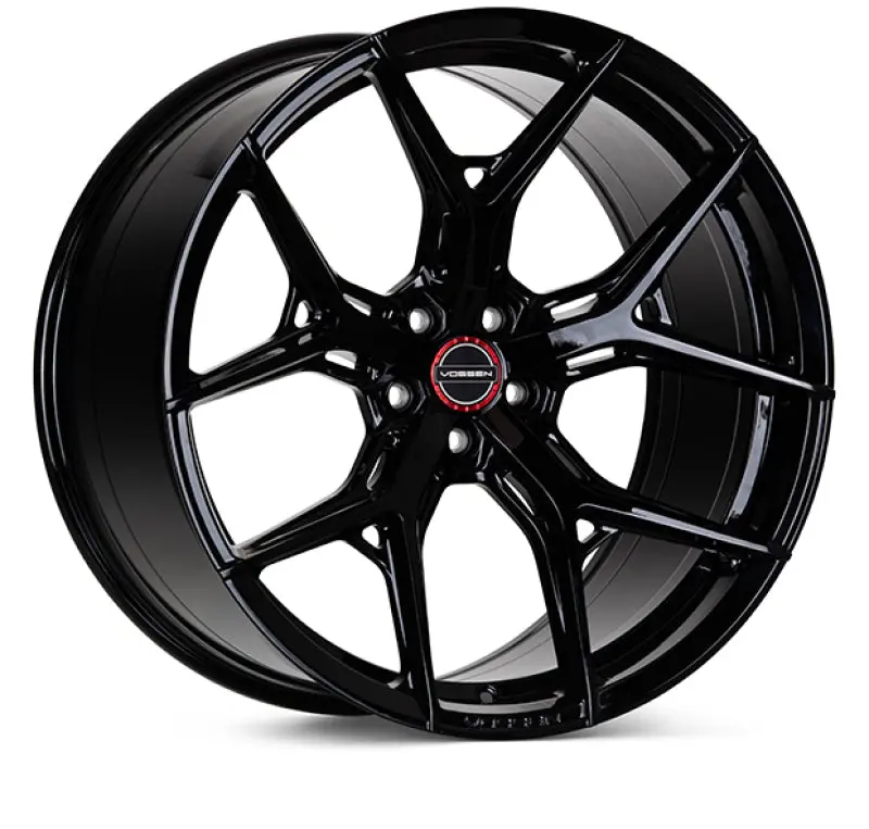 Vossen Hf-5 20X10 / 5X127 / Et-18 / Super Deep / 71.5 Cb - Gloss Black Wheel 1