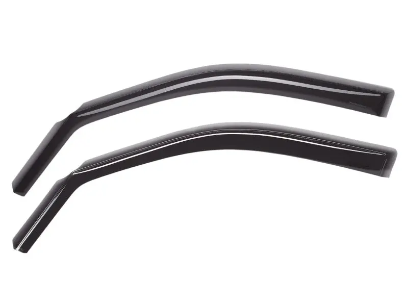 Weathertech 2019+ Chevrolet Silverado 1500 Front Side Window Deflectors - Dark Smoke 1