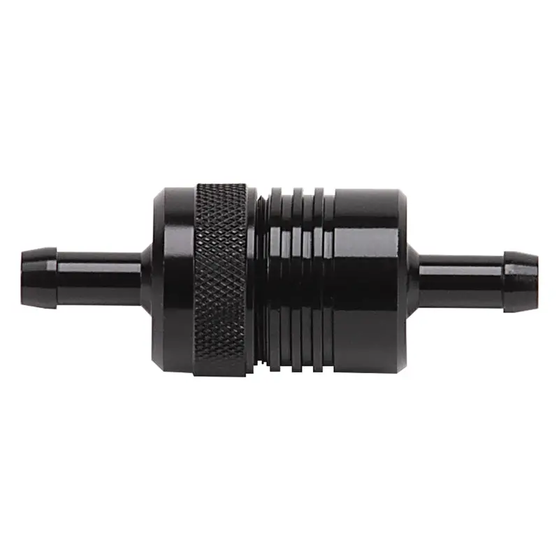 Russell Performance Black Street Fuel Filter (3In Length 1-1/8In Diameter 5/16In Inlet/Outlet) 2
