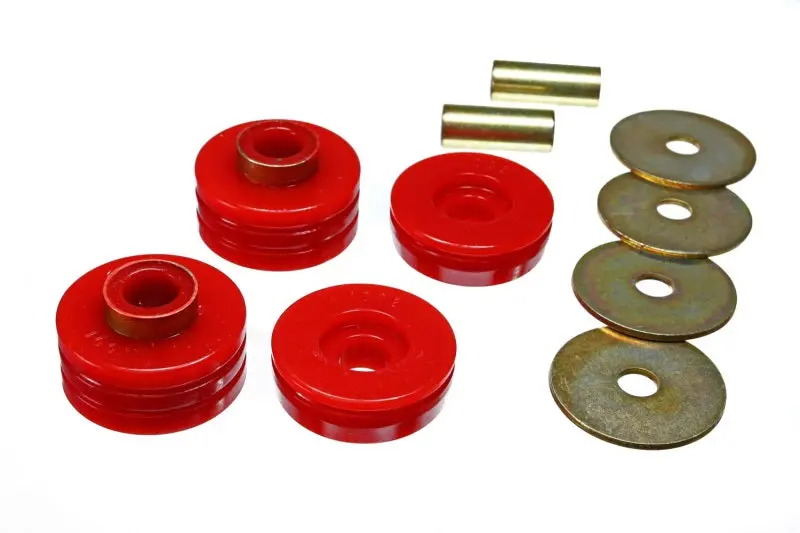 Energy Suspension 66-77 Ford Bronco 4Wd Red Transmission Mount Set 1